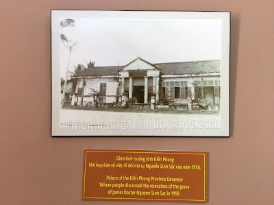 Dinh tỉnh trưởng tỉnh Kiến Phong (nơi họp bàn di dời mộ cụ Sắc 1958)