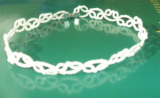 hand made tatting колие