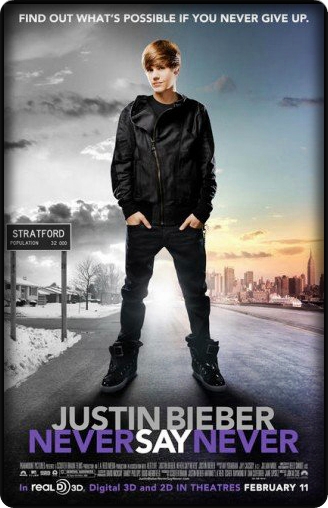 justin bieber never say never dvd. justin bieber never say never