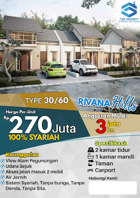 Brosur Rumah Rivana Hills Bandung