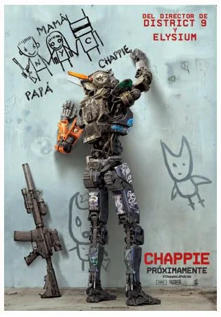 cartel teaser y el primer tráiler de CHAPPIE