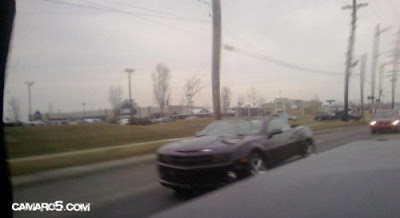 First pictures of Chevy Camaro 2012