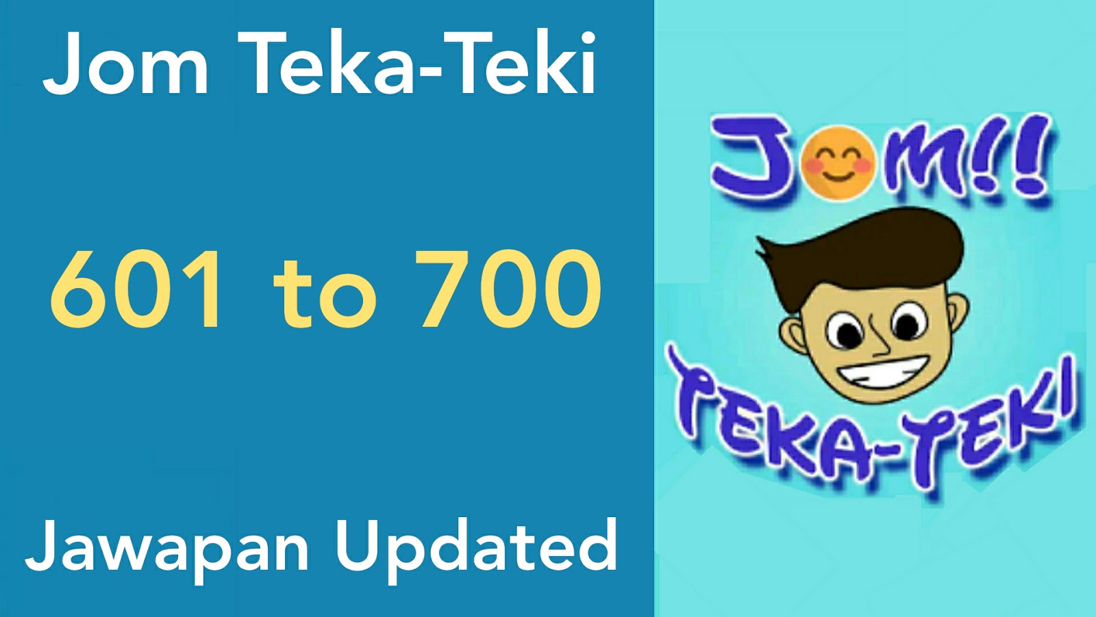 Jawapan Jom Teka-Teki (Level 601 Hingga 700)