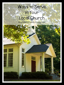 Ways to Serve in Your Local Church