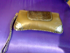 Bolso de Tiffany en piel y pitón autentico pvp 35€