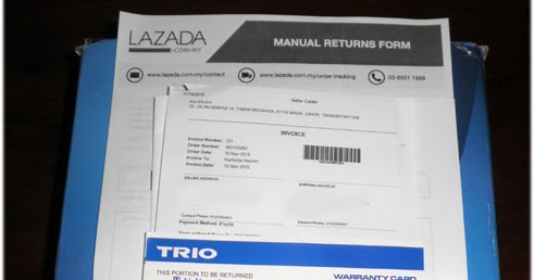 Cara Pulangkan / Return Barang Di Lazada Malaysia - Buat 