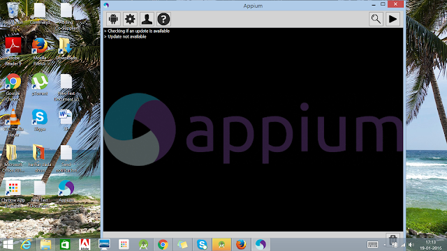 Appium Sever in Windows