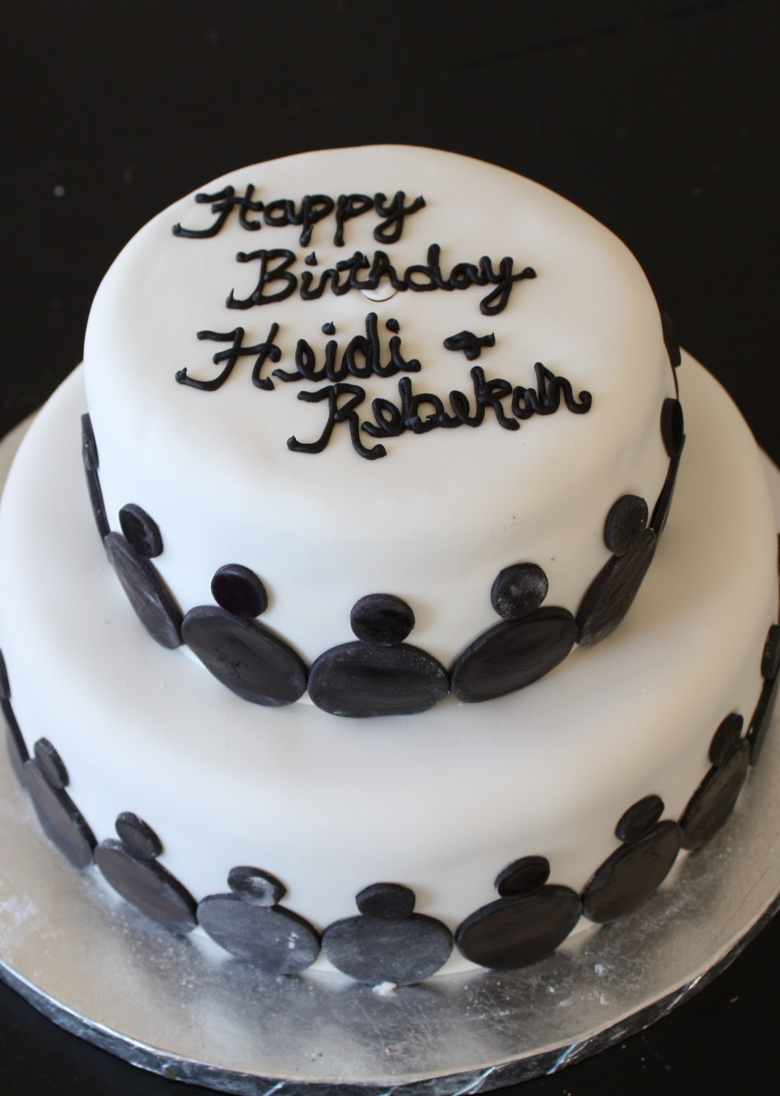 Cakes By Casey: Happy Birthday Heidi and Rebekah!