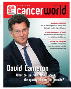 Cancer World 57 - November & December 2013 | TRUE PDF | Bimestrale | Medicina | Salute | NoProfit | Tumori | Professionisti
The aim of Cancer World is to help reduce the unacceptable number of deaths from cancer that is caused by late diagnosis and inadequate cancer care. We know our success in preventing and treating cancer depends on many factors. Tumour biology, the extent of available knowledge and the nature of care delivered all play a role. But equally important are the political, financial, bureaucratic decisions that affect how far and how fast innovative therapies, techniques and technologies are adopted into mainstream practice. Cancer World explores the complexity of cancer care from all these very different viewpoints, and offers readers insight into the myriad decisions that shape their professional and personal world.