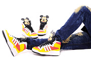 Disney Mickey Mouse Adidas Originals High Tops Cartoon Shoes (adidas mickey mouse)