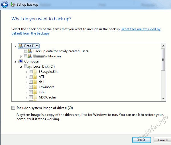 Sao lưu User Profile trong Windows 7
