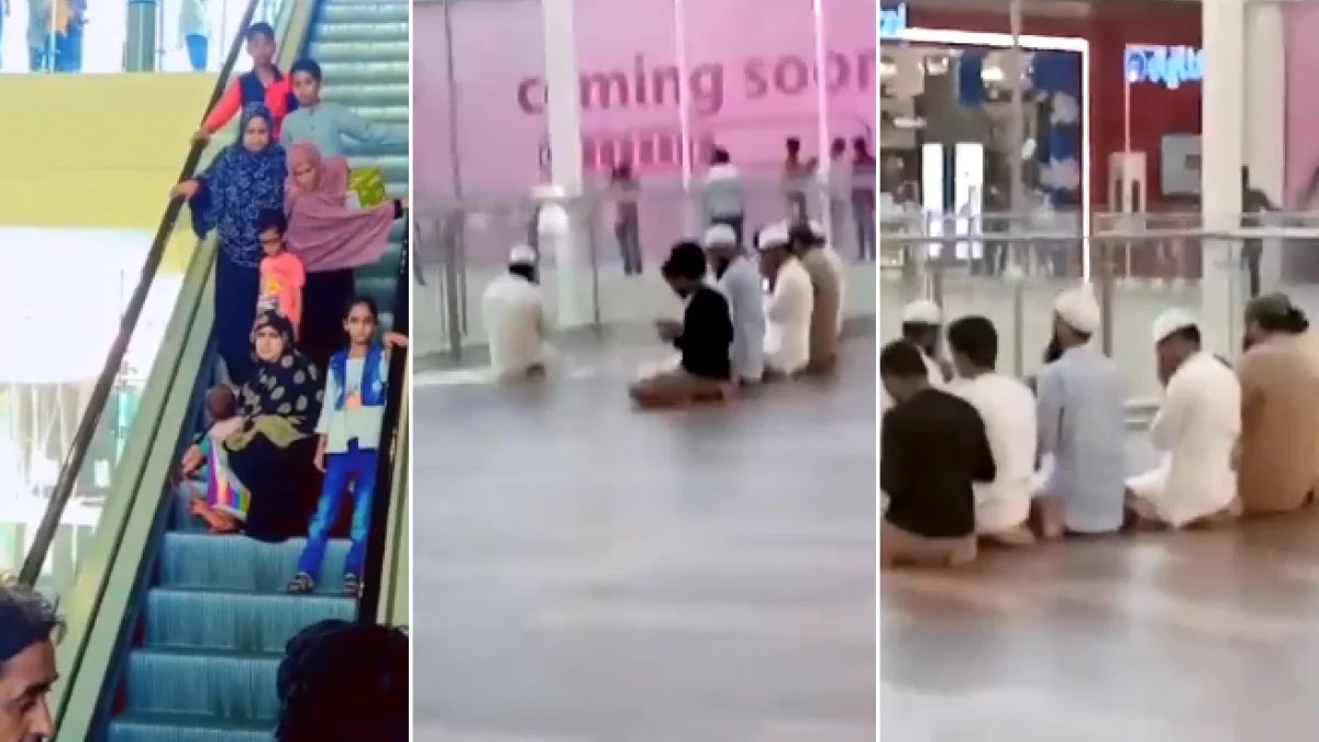 LuLu Mall: Controversy over Namaz, Lulu Mall of Lucknow in discussion only 3 days after inauguration!