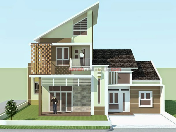  Desain  Rumah  Minimalis  2  Lantai  Hook  Gambar Foto Desain  