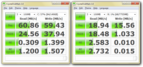 CrystalMark HDD SDHC C10