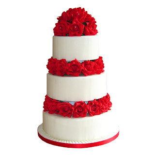 Pictures of Wedding Cakes With Roses