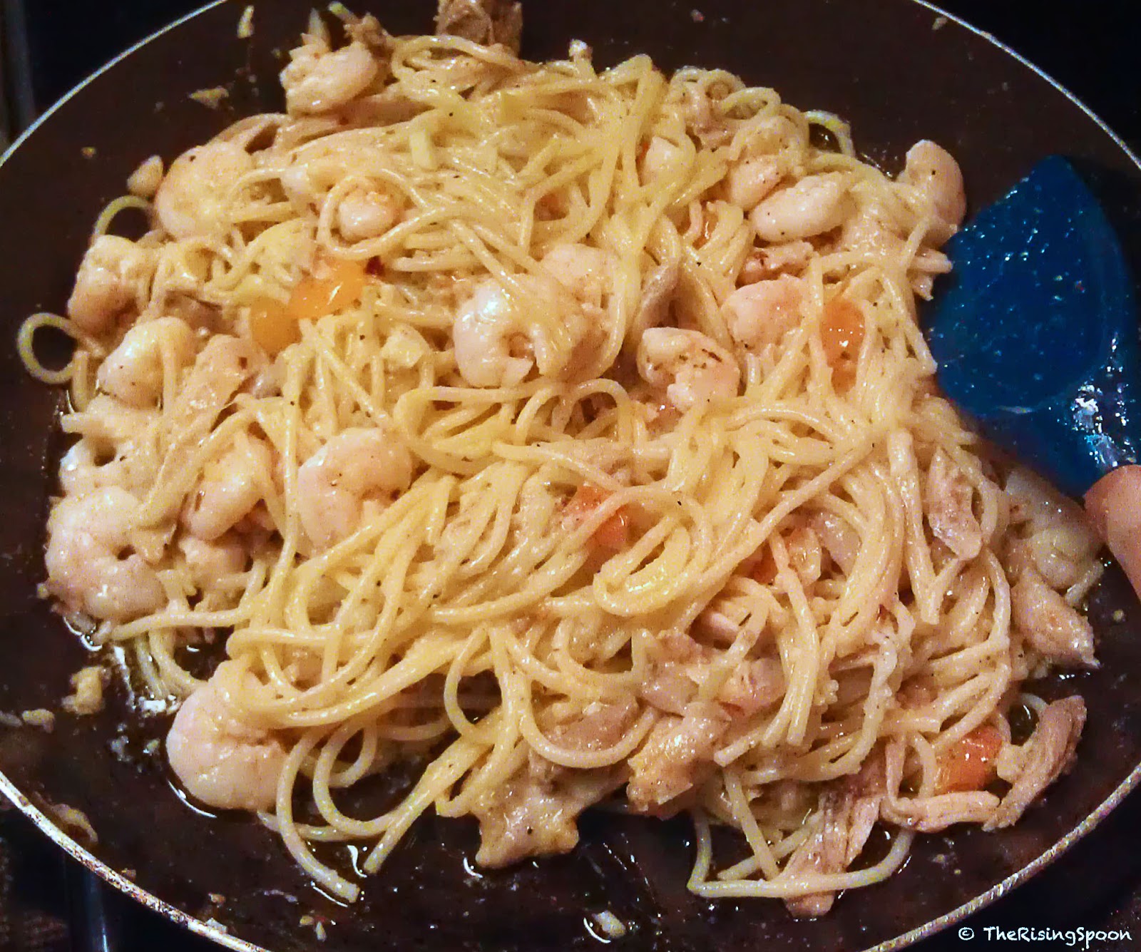 make Garlic  & shrimp Butter butter how Shrimp Pasta to good White EVOO, Wine and Sauce with an garlic Lemon
