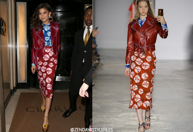 Zendaya In Stella Jean!