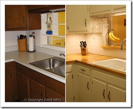 kitchen before and after