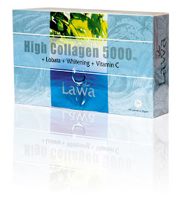 Lawa High Collagen 5000mg Lobata Whitening Vitamin C