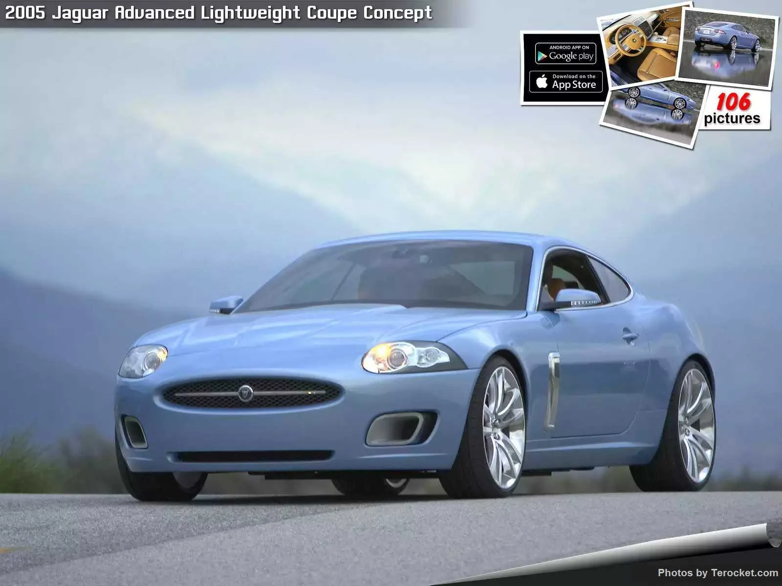 Hình ảnh xe ô tô Jaguar Advanced Lightweight Coupe Concept 2005 & nội ngoại thất