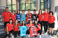 Presentación del equipo del Club Balonmano Zuazo