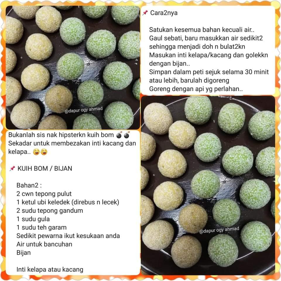 25 Resepi Kuih Muih Sedap Tak Lapuk Dek Zaman ~ Wordless 