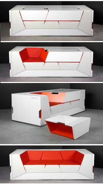 White Minimalist Furniture Boxetti