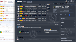 Forum Blogger Template