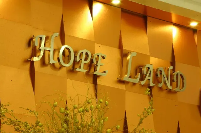 Hotel nameplate