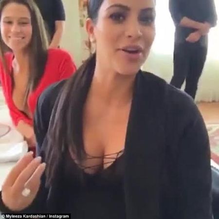 Photos: Kim Kardashian flies out fans for birthday brunch