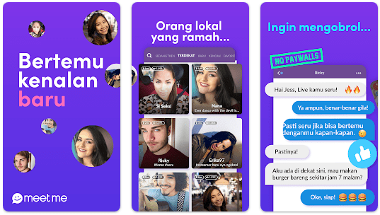MeetMe - Aplikasi Mencari Teman Luar Negeri Gratis