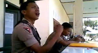 polisi gorontalo menggila