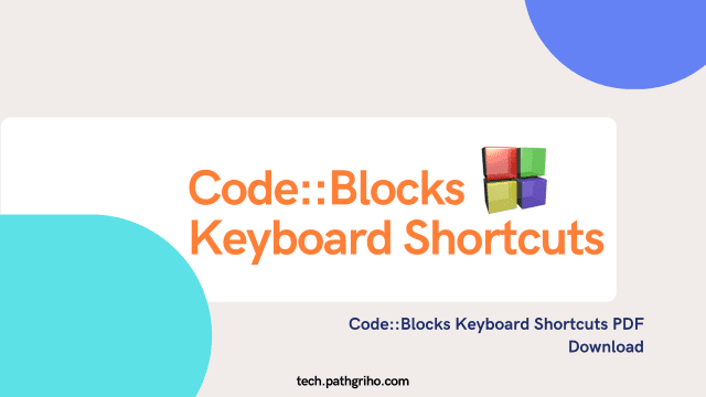 Code::Blocks Keyboard Shortcuts