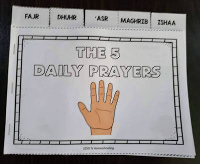 5 Daily Prayers Tab book