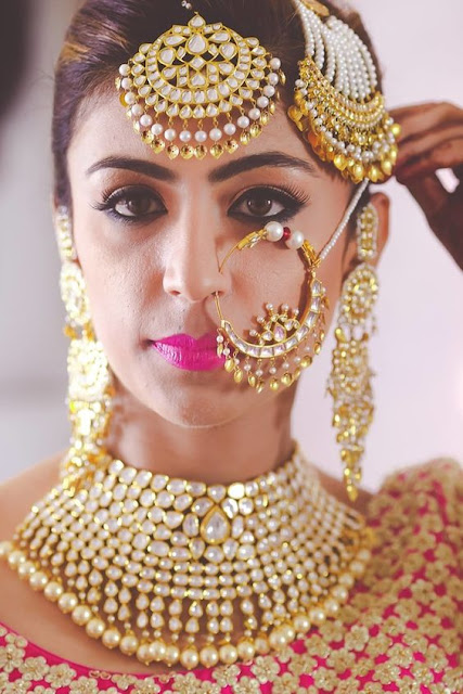 Traditional Multicolor Bridal Nose Ring, Size: Free at Rs 180 in Bengaluru