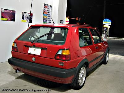 Tornado Red MK2 GOLF GTI