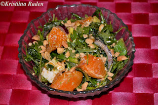 Mandared rucola salad