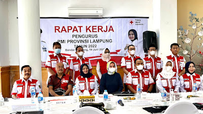 PMI Lampung Laksanakan Raker Pengurus