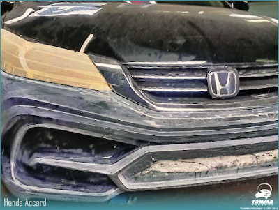 Примерка обвесов для Honda Accord в тюнинг-ателье Гамма-Украина