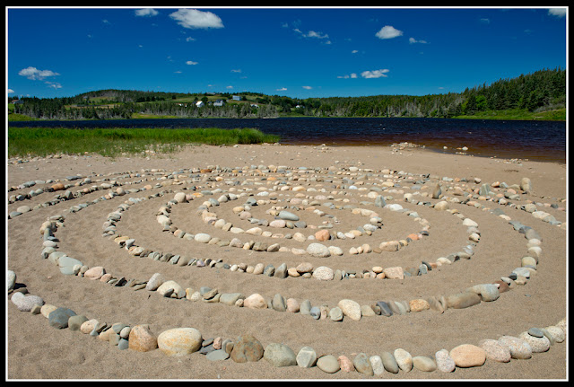 Nova Scotia; Hirtle's Beach; Beach; Atlantic; Shore; Maritimes; Barachois; Labyrinth 