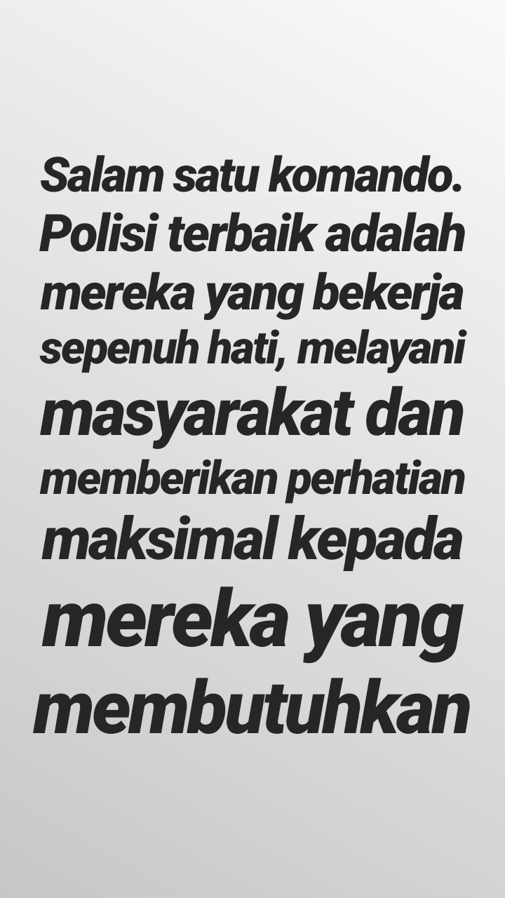 Kata Bijak Polisi Untuk Caption Dan Status Bikin Semangat Kosngosan