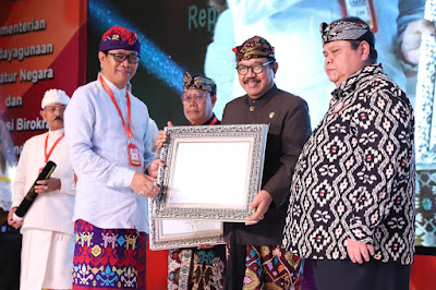 Pemprov Bali Raih Penghargaan Akuntabilitas Kinerja Instansi Pemerintah Tahun 2019