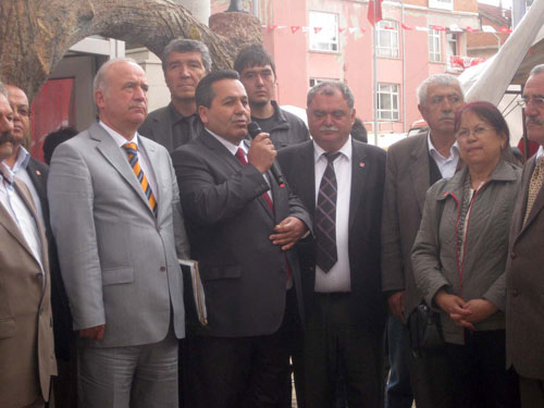 CHP Bozkır’da seçim karargahı açtı