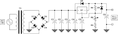 TL783C based 48V PHANTOM POWER SUPPLY circuit with explanation