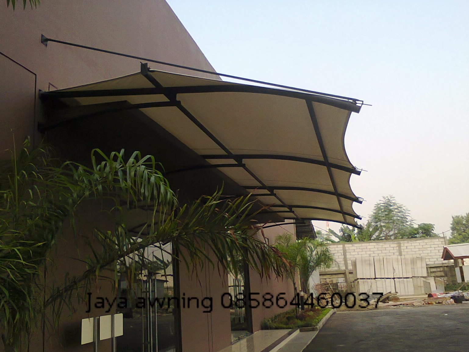 Canopy Kain Untuk Rumah Dan Toko Tenda Membrane Canopy Kain