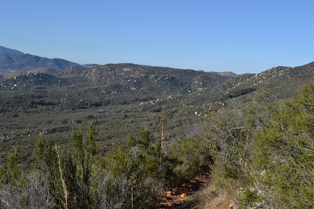 rocky, low hills