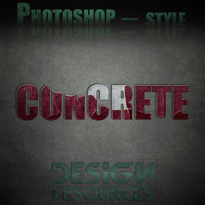 11 Concrete Photoshop Styles