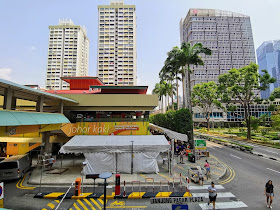 A Pioneer Singapore Teochew Satay Bee Hoon Stall in Tanjong Pagar Plaza Market & Food Centre 潮洲沙爹米粉