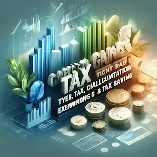 Capital-Gains-Tax-Types-Tax-Rates-Calculation-Exemptions--Tax-Saving