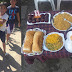 An 11-year-old boy was surprised by his friends with a simple birthday party